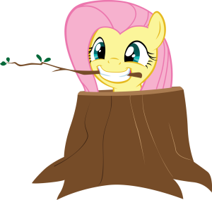 fluttershy_being_a_tree_by_oceanity-d4u2soz